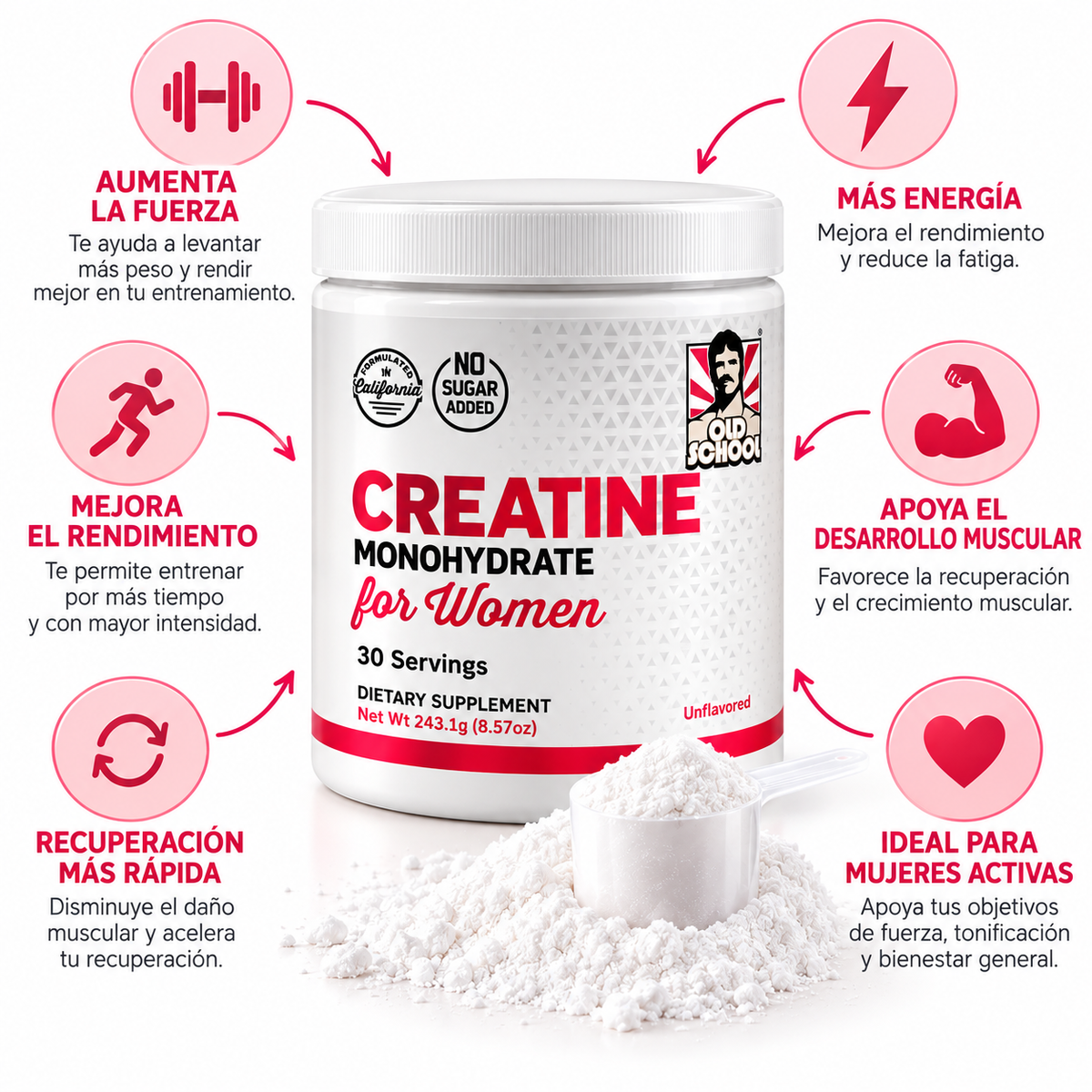 Creatina Mujeres - Creatine Femme™