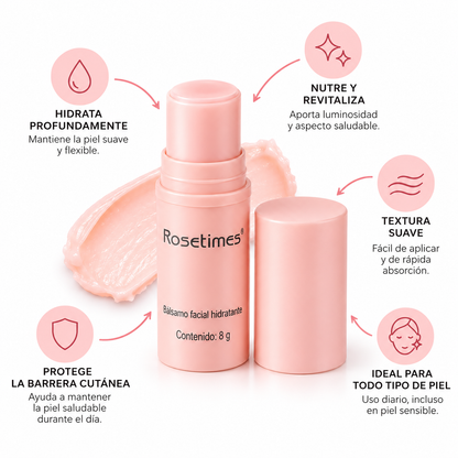 Bálsamo Facial - Antiarrugas RoseGlow™