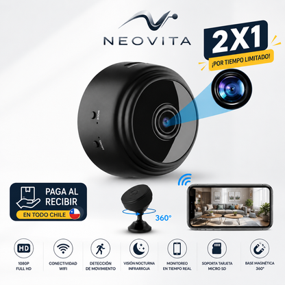Mini Camara NEXCAM PRO™ Seguridad Espia 2X1