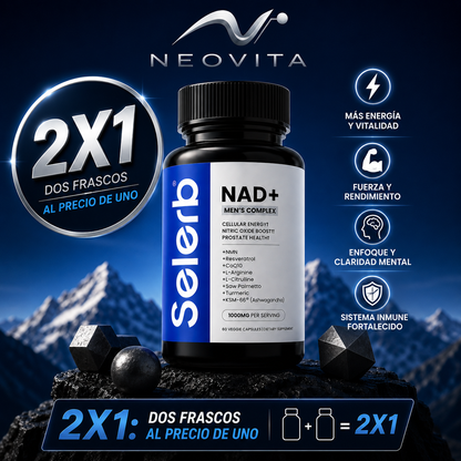 NAD+ caps NADFORCE™ Energia Testosterona 2X1