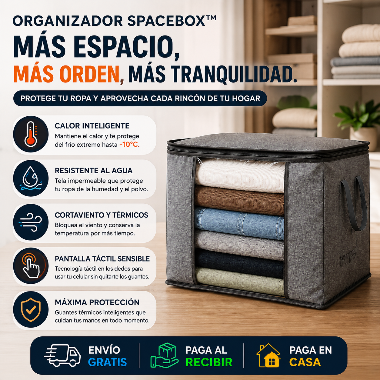 Organizador SpaceBox™ NEOVITA 4x1